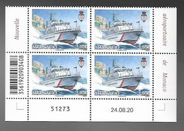 Monaco 2020 - Yv N° 3253 ** - Nouvelle Embarcation De La Police Portuaire - Nuovi