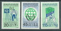 200037330  JAMAHIRIYA  LIBIA  YVERT    Nº  922/4  **/MNH - Libye