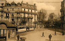 Nancy * La Place De La Commanderie * Tramway * Arrêt De Tram - Nancy