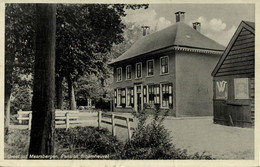 Nederland, MAARSBERGEN, Pension Bloemheuvel (1930s) Ansichtkaart - Maarsbergen