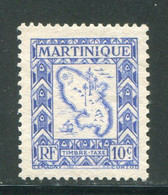 MARTINIQUE- Taxe Y&T N°27- Neuf Sans Gomme - Portomarken