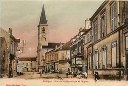 Bobigny * Rue De La République Et église * Boucherie * Boulangerie Patisserie - Bobigny