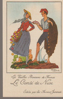 LES VIEILLES PROVINCES DE FRANCE - LE COMTE DE NICE - FARINES JAMET - JEAN DROIT - FORMAT CARTE POSTALE - Collezioni