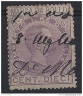Italia - Marca Da Bollo Cent. Dieci (°) Second Choice - Revenue Stamps