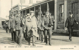 Guerre De 1914 * Officiers Allemands Prisonniers * Ww1 - Oorlog 1914-18