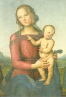 (PU) FANO, CHIESA DI SANTA MARIA NUOVA, 'MADONNA IN TRONO CON BAMBINO E SANTI', PERUGINO - Cartolina Nuova - Fano