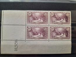 Timbre Andorre N°28 (**) Coin Daté 18/5/32 TB - Unused Stamps