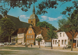 D-23769 Insel Fehmarn - Burg Mit St.Nikolai - Laden Mit Ansichtskarten - Cars - VW 1500 - DKW - VW Käfer - Ford Taunus - Fehmarn