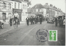 France 1992 Le Vaudreuil (27) Expo ''les 2 Roues'' - Matasellos Conmemorativos