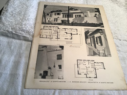 Villas Provençales Sur Carton Planche Plan De La Maison  Architecte À Sainte Maxime  Saint Maxime - Architecture