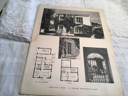 Villas Provençales Sur Carton Planche Plan De La Maison  Architecte A Nice Veni Vidi A Nice - Architecture