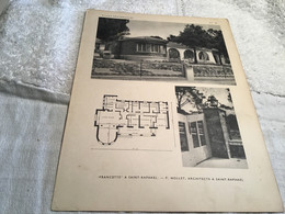 Villas Provençales Sur Carton Planche Plan De La Maison  Architecte A Saint-Raphaël Francette à Saint-Raphaël Il - Architecture