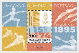 Hongarije / Hungary - Postfris / MNH - Sheet 125 Jaar Olympisch Comité 2020 - Nuevos