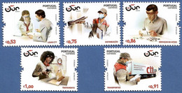 Portugal  2020  Mi.Nr. 4662 / 66 , 500 Jahre Portugiesischer Post Service - Postfrisch / MNH / (**) - Unused Stamps