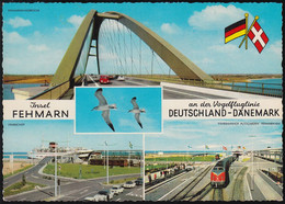 D-23769 Insel Fehmarn - Eisenbahnverladung V200 - Railway - Fähre - Cars - VW Käfer - Fehmarn