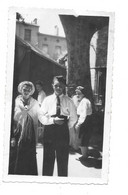 RENE RIEL LE JOUR DE ST PIERRE EN 1946 TYPE CATALAN - PHOTO 11*7 CM - Personnes Identifiées