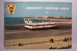 BATEAU  -  Arrivée De L'Hovercraft Reliant Boulogne - Dover Sur La Plage Du PORTEL   - - Hovercrafts