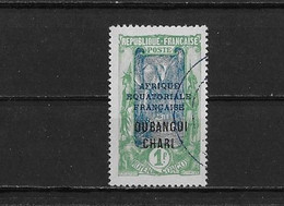 Oubangui Yv. 60 O. - Usados