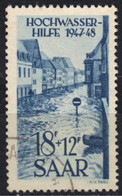 Sarre N° 247 Inondation De Janvier 1947 - Used Stamps