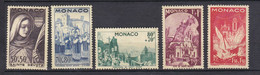 TIMBRES MONACO  SAINTE DEVOTE * DU N° 265 AU 272 PM - Sonstige & Ohne Zuordnung