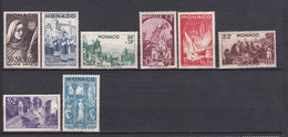 TIMBRES MONACO  SAINTE DEVOTE * DU N° 265 AU 272 PM - Andere & Zonder Classificatie