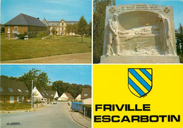 Carte Semie Moderne GRAND Format De FRIVILLE ESCARBOTIN - Friville Escarbotin