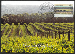 Australia/Australie: Intero, Stationery, Entier, Maximum, Vigneto, Vineyard, Vignoble - Agriculture