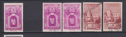 TIMBRES MONACO  VUES PRINCIPAUTE OBLITERES DU N° 309 AU 312 PM - Autres & Non Classés