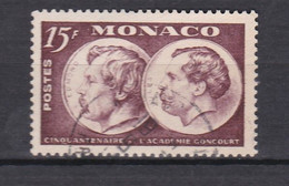 TIMBRES MONACO  GONCOURT OBLITERES DU N° 352  PM - Andere & Zonder Classificatie