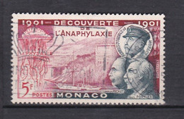 TIMBRES MONACO  ANAPHYLAXIE OBLITERE DU N° 395  PM - Otros & Sin Clasificación