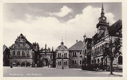 AK Bückeburg - Am Rathaus - 1951 (52634) - Bückeburg