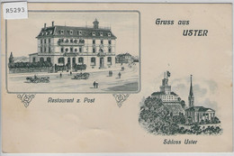 Gruss Aus Uster - Restaurant Z. Post - Schloss Uster - Uster