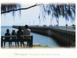 (V 28) Australia - LQD - Urangan Jetty ( Pier) With Pussum Stamp - Sunshine Coast