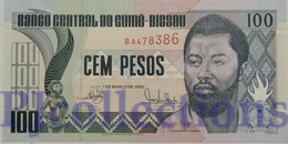 GUINEA BISSAU 100 PESOS 1990 PICK 11 UNC - Guinea–Bissau