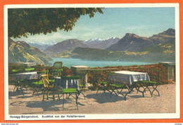 SU015,  * HONEGG-BÜRGENSTOCK *AUSBLICK Von Der HOTELTERRASSE * UNUSED - Sonstige & Ohne Zuordnung