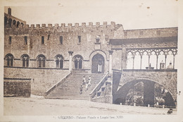 Cartolina - Viterbo - Palazzo Papale E Loggia - 1932 - Viterbo