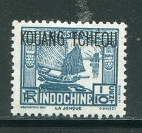 KOUANG TCHEOU- Y&T N°97- Neuf Avec Charnière * - Unused Stamps