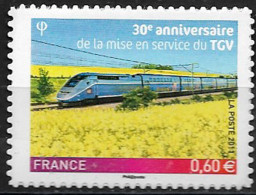 France 2011  Neuf **  N° 603   T G V    Autoadhésif - Adhesive Stamps