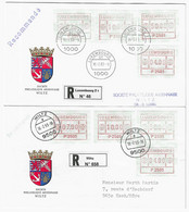 Timbres De Distributeurs - Automatenmarken - FDC - Collection De 16 Pièces - Automatenmarken