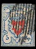 94988aF   - SWITZERLAND -  STAMPS  - Zumstein #  17 II -   USED - Gebraucht