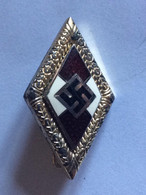 Golden Hitlerjugend Badge - 1939-45