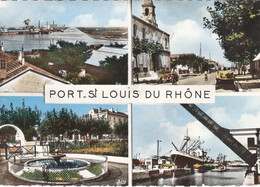Port-Saint-Louis-du-Rhône 13 - Vues Diverses Canal Mairie Port - Editeur Tardy - Saint-Louis-du-Rhône