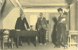 Carte Photo - Pièce De Théâtre "Asile De Nuit", Jouée à Friedberg En Juillet 1917 - Friedberg