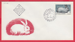 254259 / Bulgaria FDC 1986 - Animals Animal Rabbit Haasli Lapin , Bulgarie Bulgarien Bulgarije - FDC