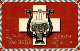 SUISSE - Carte Postale - Zurich - Fête De La Musique En 1905  - L 76738 - ZH Zürich