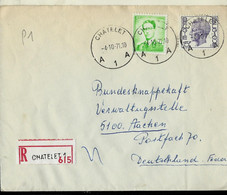 Doc. De CHATELET - A 1 A - Du 04/10/71 En Rec. ( E ) - Poste Rurale