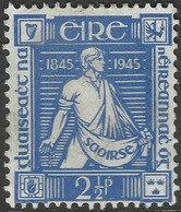 Ireland. 1945 Centenary Of Death Of Thomas Davis. 2½d MH. SG 136 - Unused Stamps