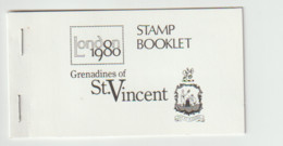 (D204) ST Vincent, 1980 SG#SB10 London Stamp Exh. Stamp Booklet MNH - St.Vincent (1979-...)