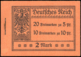 1913, Deutsches Reich, MH 5.17 A - Carnets