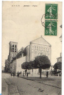 1906 JARNAC : 2 Cartes EGLISE Et BUVETTE Epicerie Parisienne - Jarnac